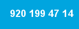 920 199 47 14